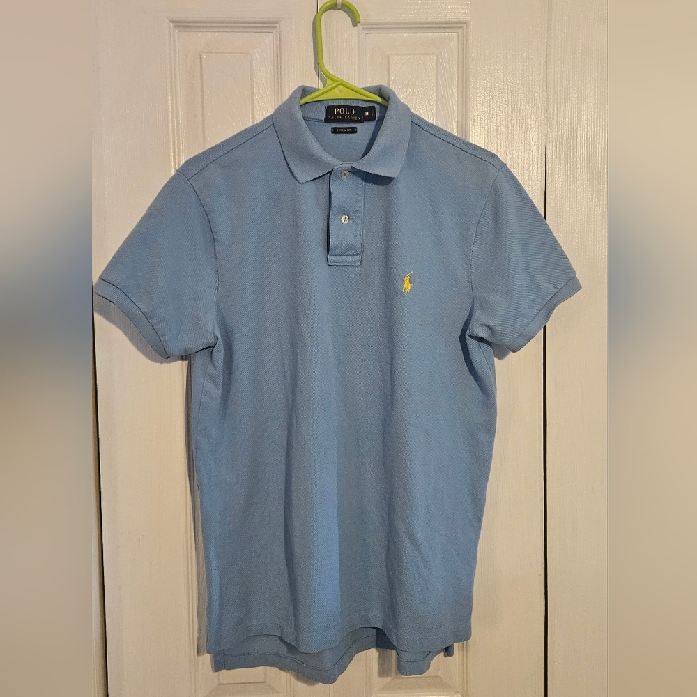 Polo by Ralph Lauren Men's Blue Polo Shirt